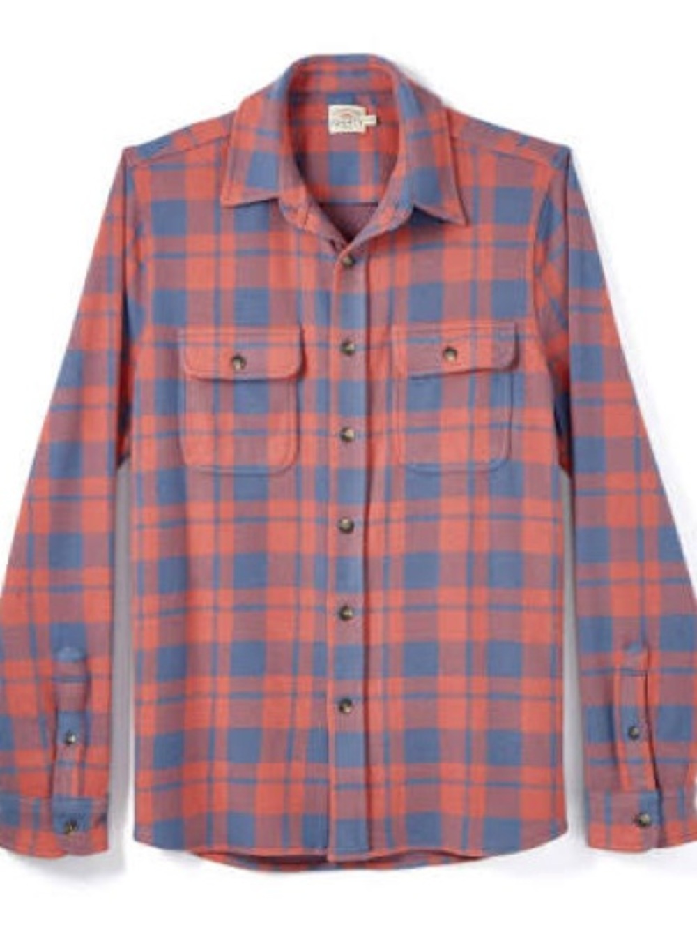 Flaherty Legend Sweater-Shirt Rose Blue Check